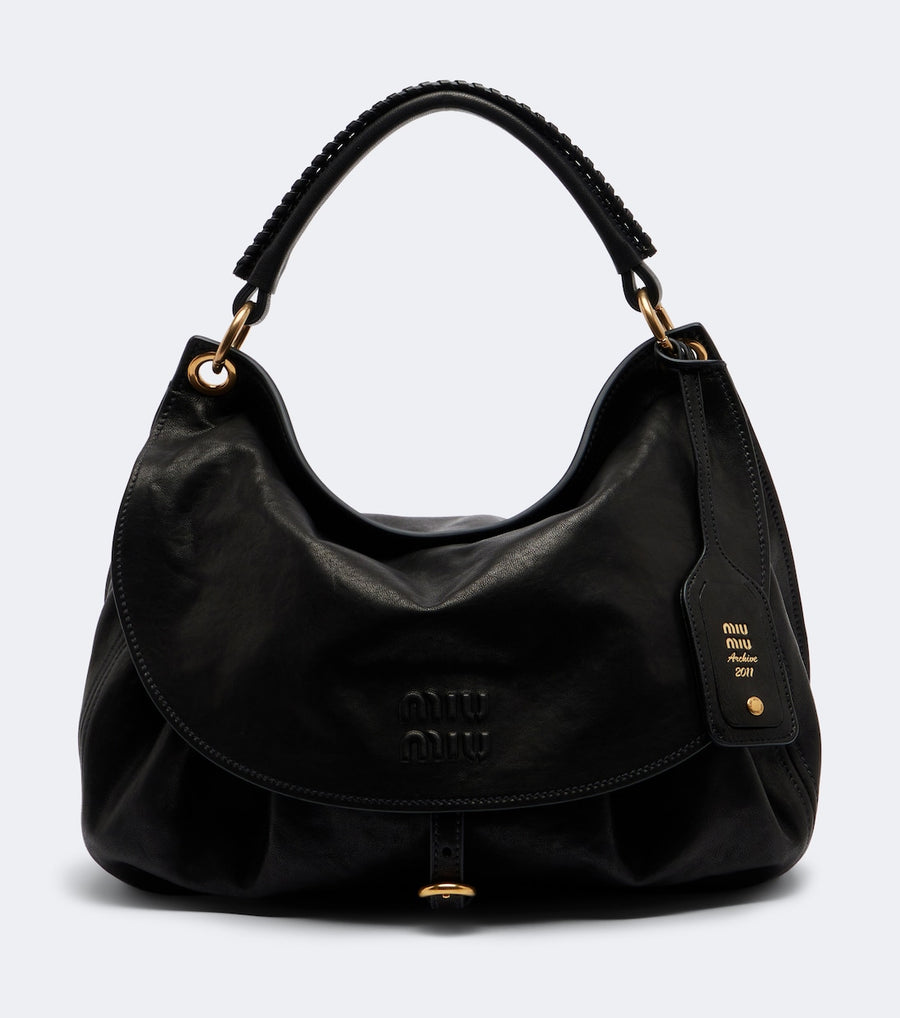 Miu Miu Rendez-vous leather top-handle bag
