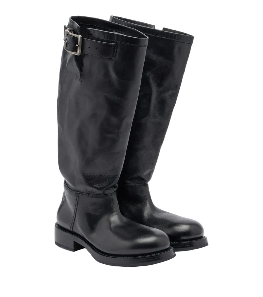 Balenciaga Leather biker boots