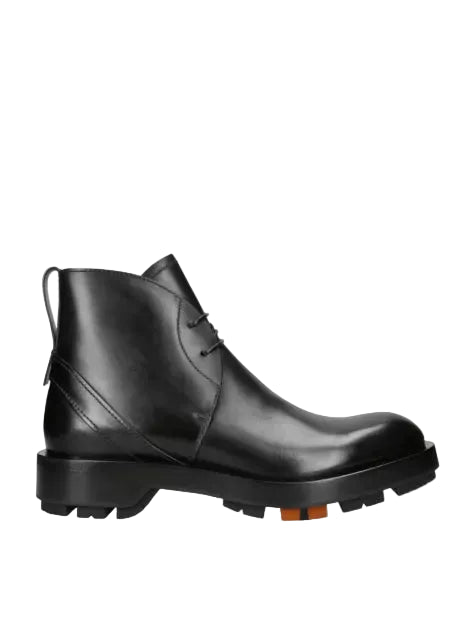 Zegna Udine chunky-sole leather ankle boots