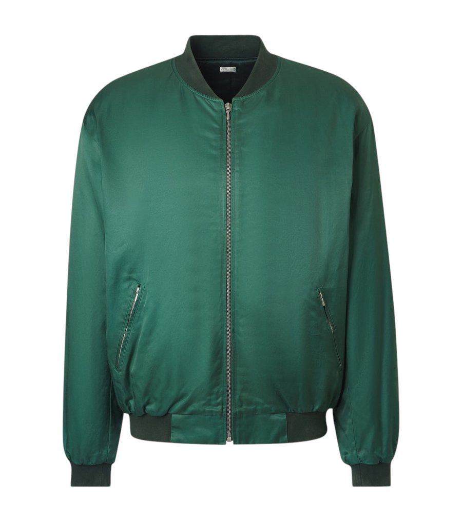A.Presse Cotton-blend bomber jacket