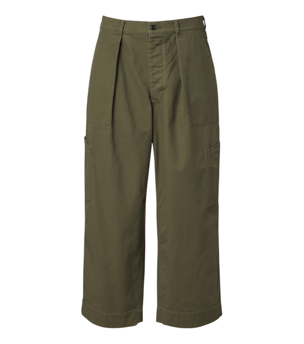 A.Presse Cotton wide-leg pants