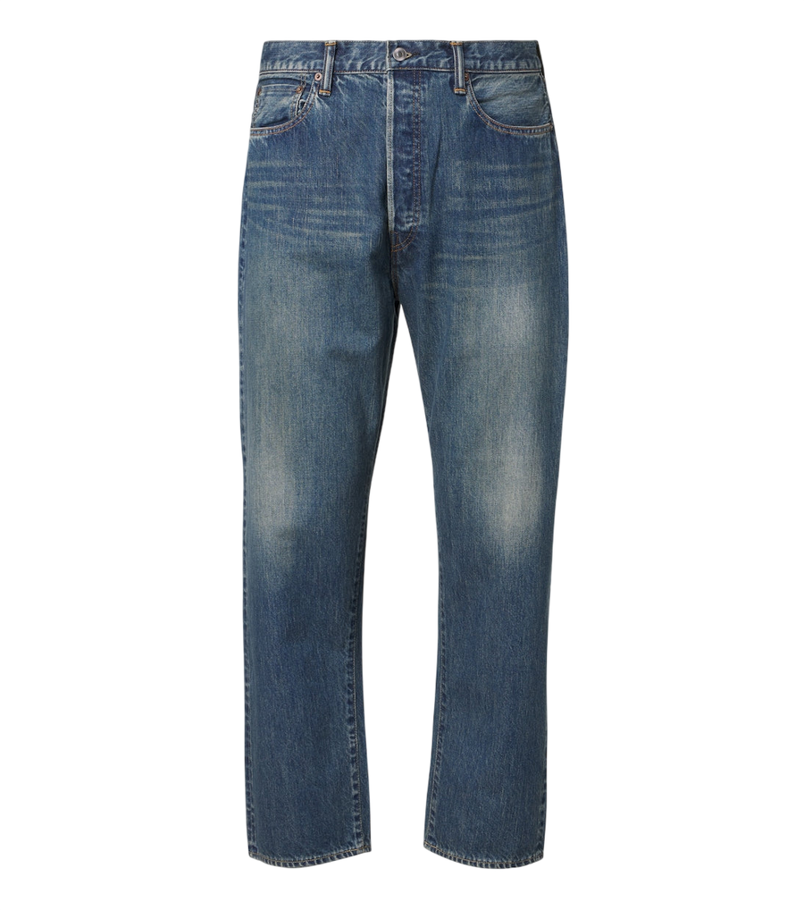 A.Presse Faded wide-leg jeans