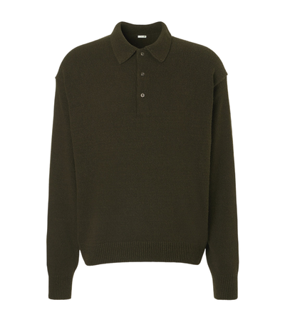 A.Presse Silk polo sweater [white-bg-v2:d16706e6-ed05-451a-ba4a-263a892145af]
