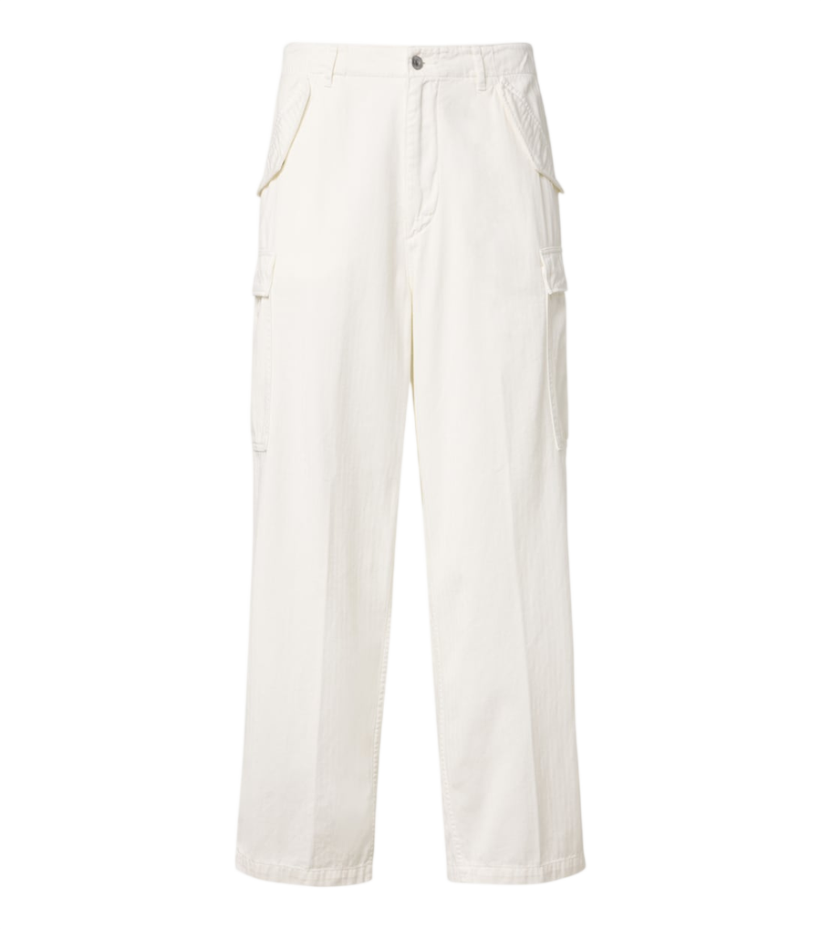 A.Presse Vintage cotton cargo pants