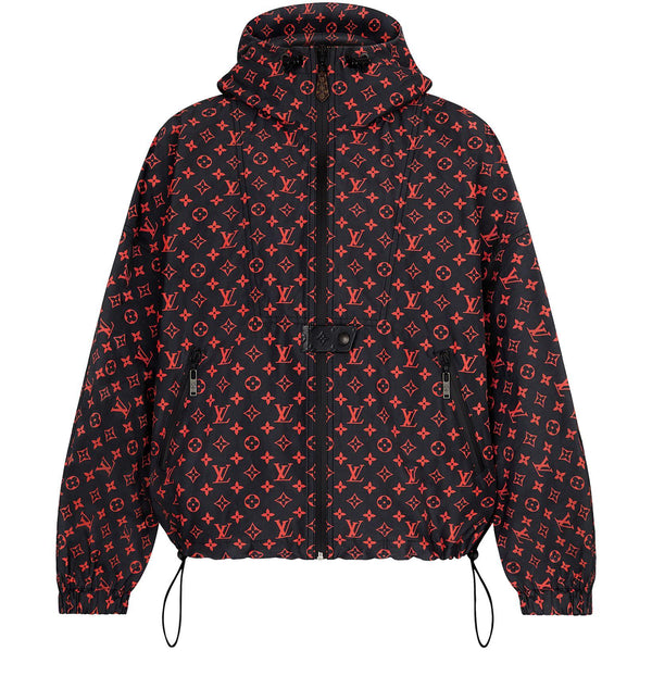 LOUIS VUITTON Parka à capuche sportive déperlante