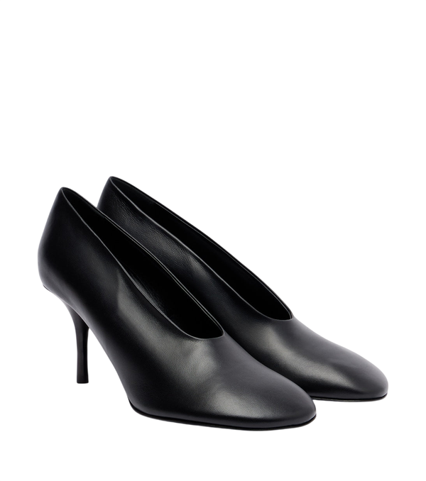 Acne Studios Sapatos de couro pretos