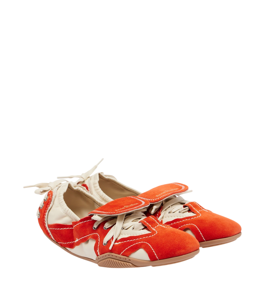 Baskets Bilaria en cuir et daim Acne Studios