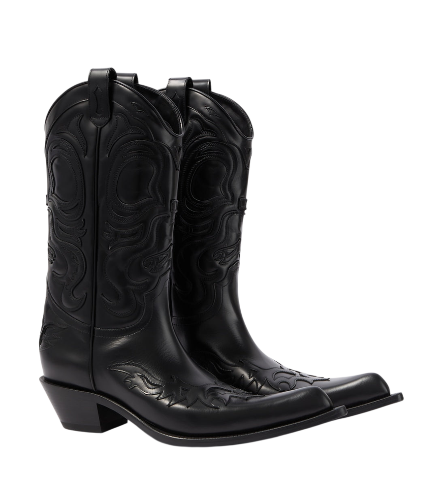 Acne Studios Bouni leather cowboy boots