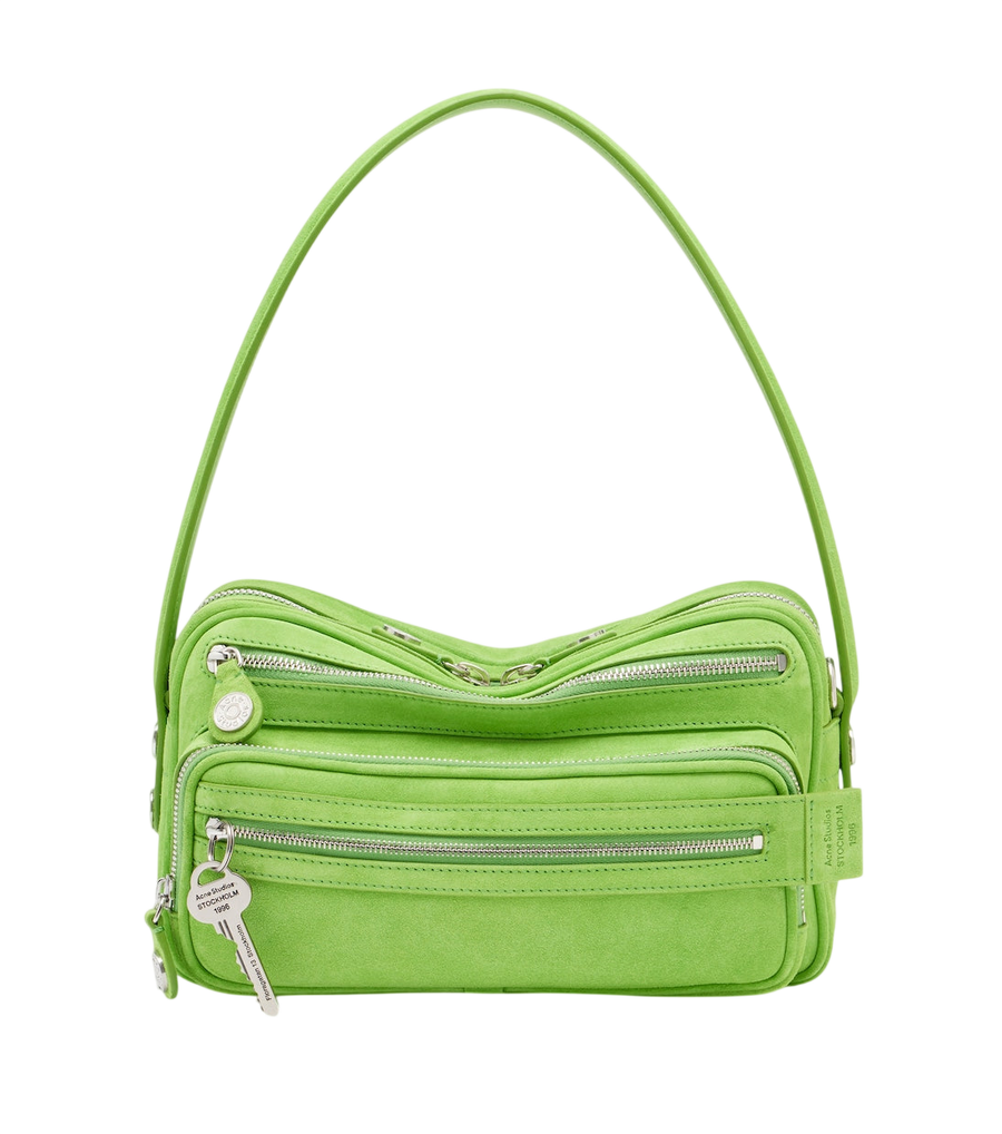 Acne Studios Camero Mini suede shoulder bag