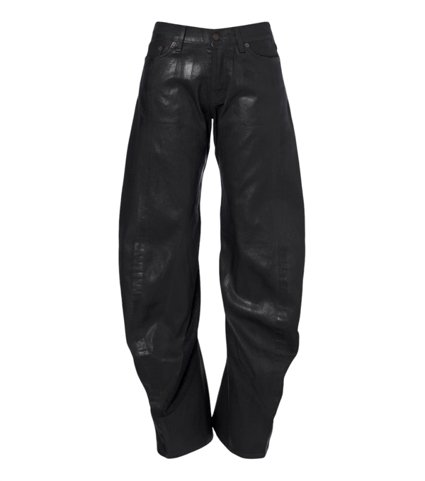 Acne Studios Calça jeans revestida com pernas torneadas