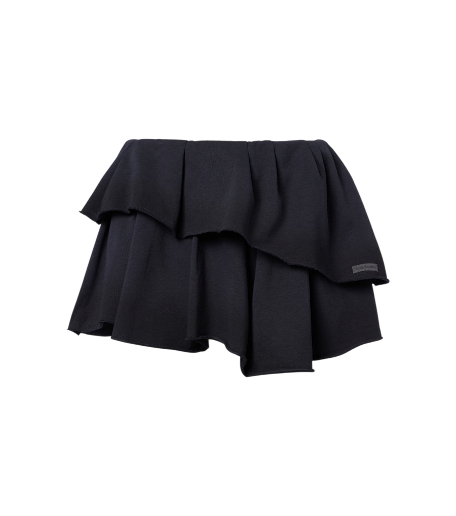 Minifalda de mezcla de algodón de Acne Studios