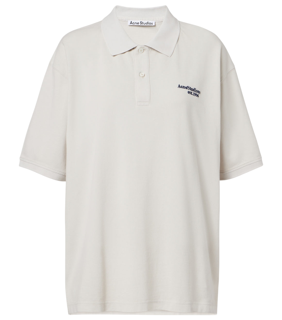 Polo en coton Acne Studios