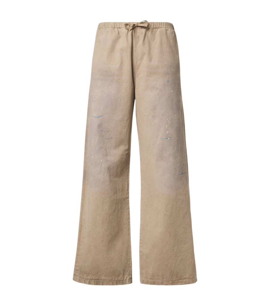 Acne Studios Cotton twill wide-leg pants