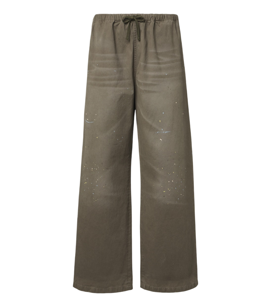 Acne Studios Cotton twill wide-leg pants