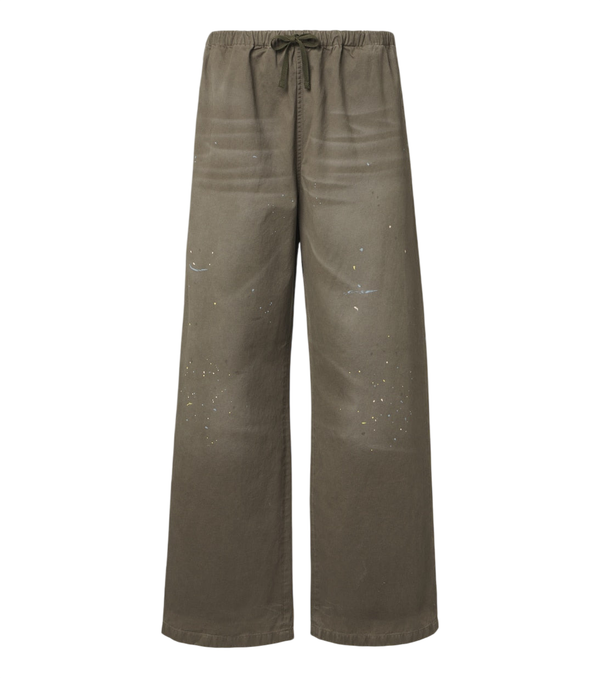 Acne Studios Cotton twill wide-leg pants