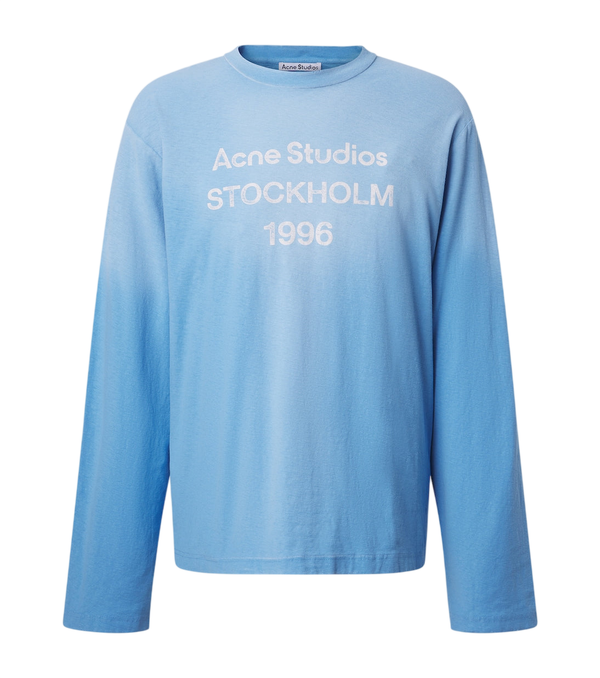 Acne Studios Distressed cotton-blend jersey T-shirt