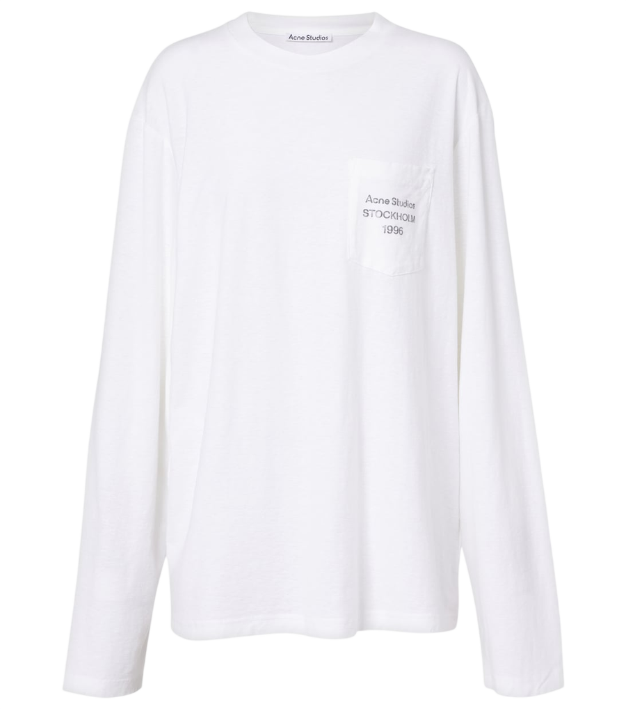Camiseta oversized de mezcla de algodón Edden de Acne Studios