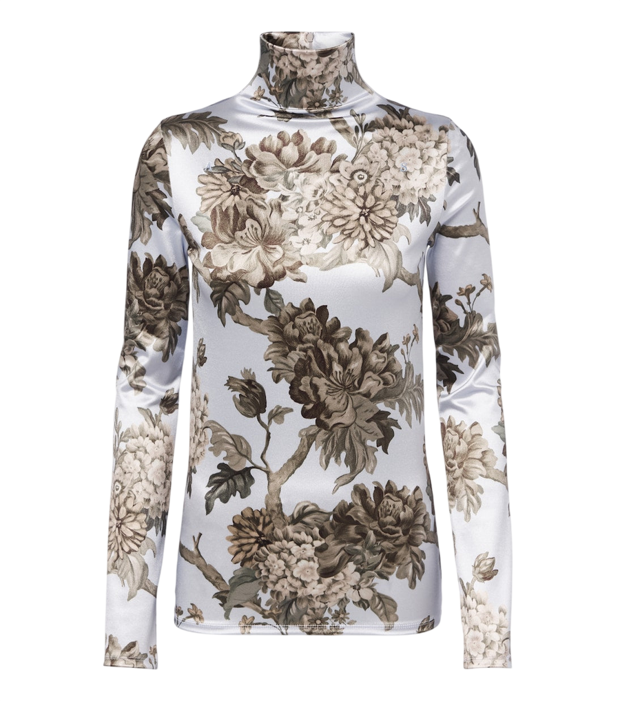 Haut à col roulé à motif floral Acne Studios
