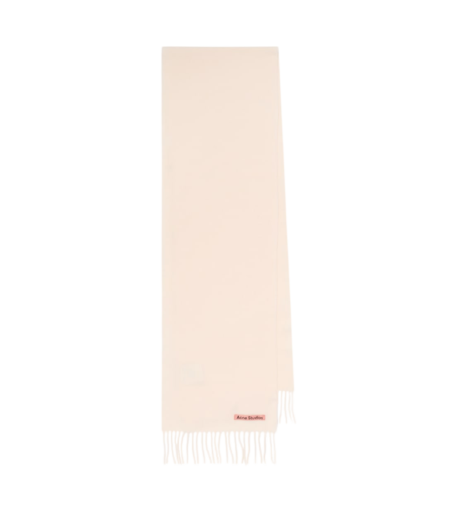 Acne Studios Fringed wool scarf