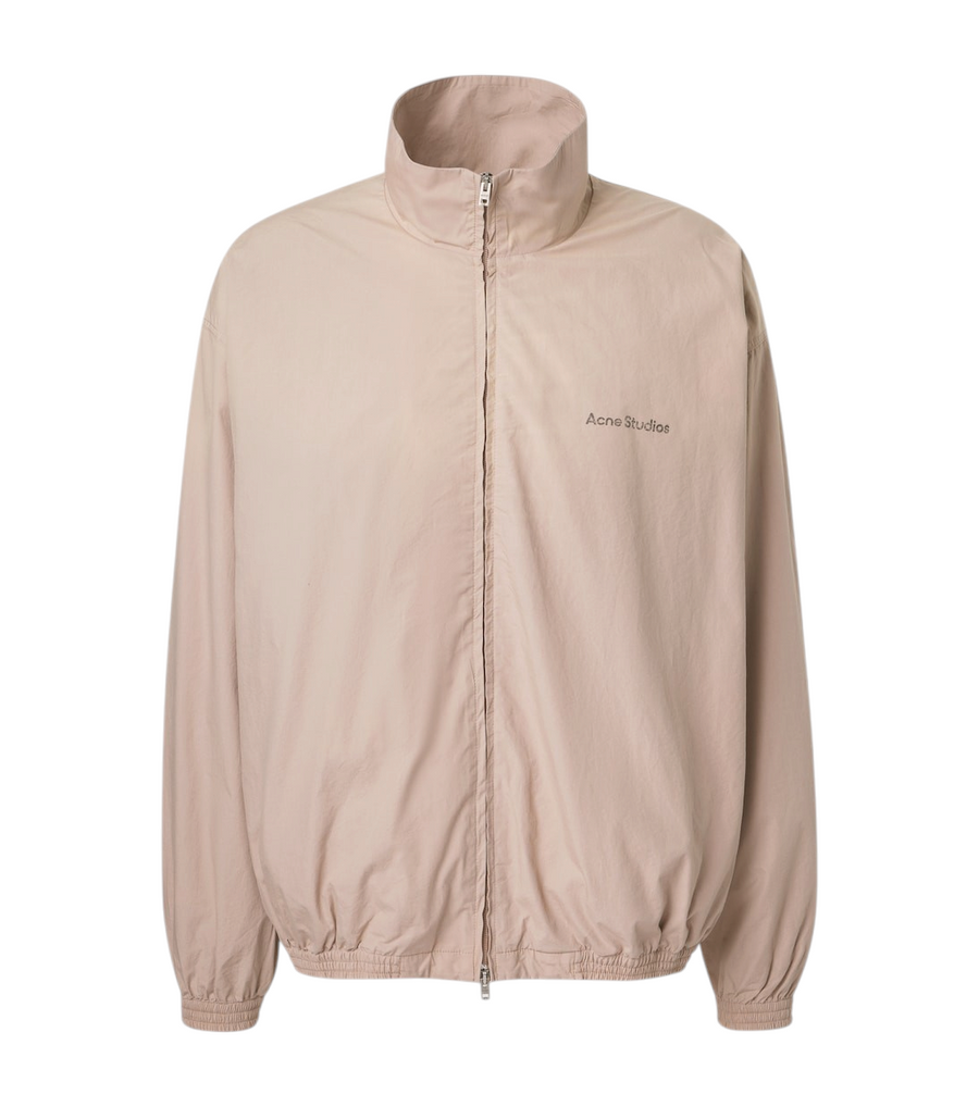 Acne Studios Logo cotton poplin blouson jacket