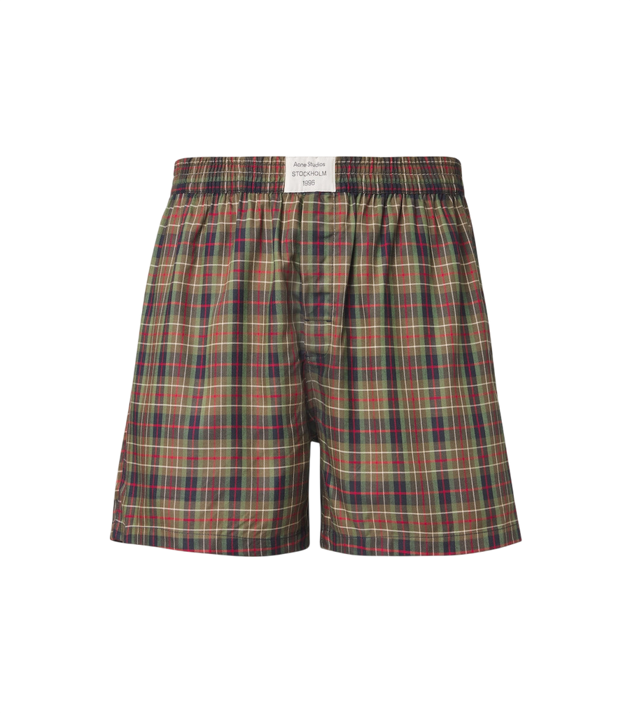 Acne Studios Plaid shorts