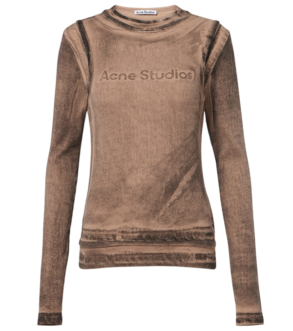 Acne Studios T-shirt stampata in misto cotone