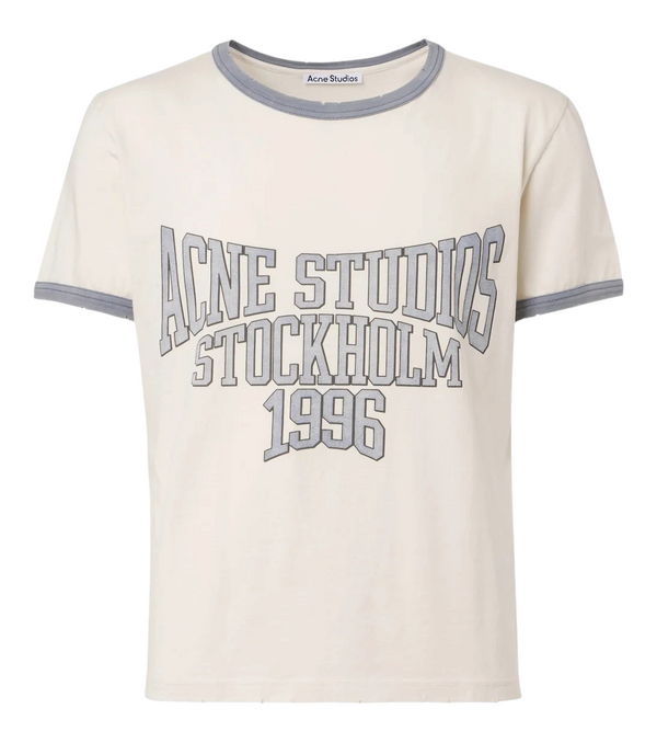 Acne Studios Printed cotton jersey T-shirt