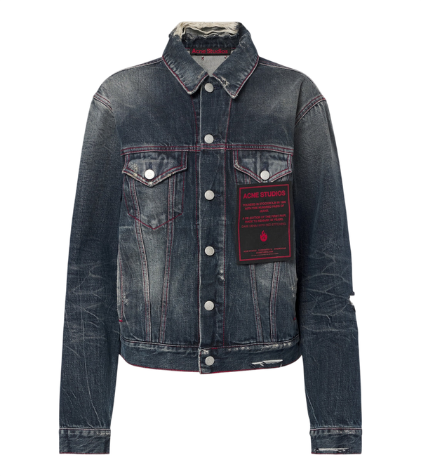 Acne Studios Re-Edition faded denim jacket