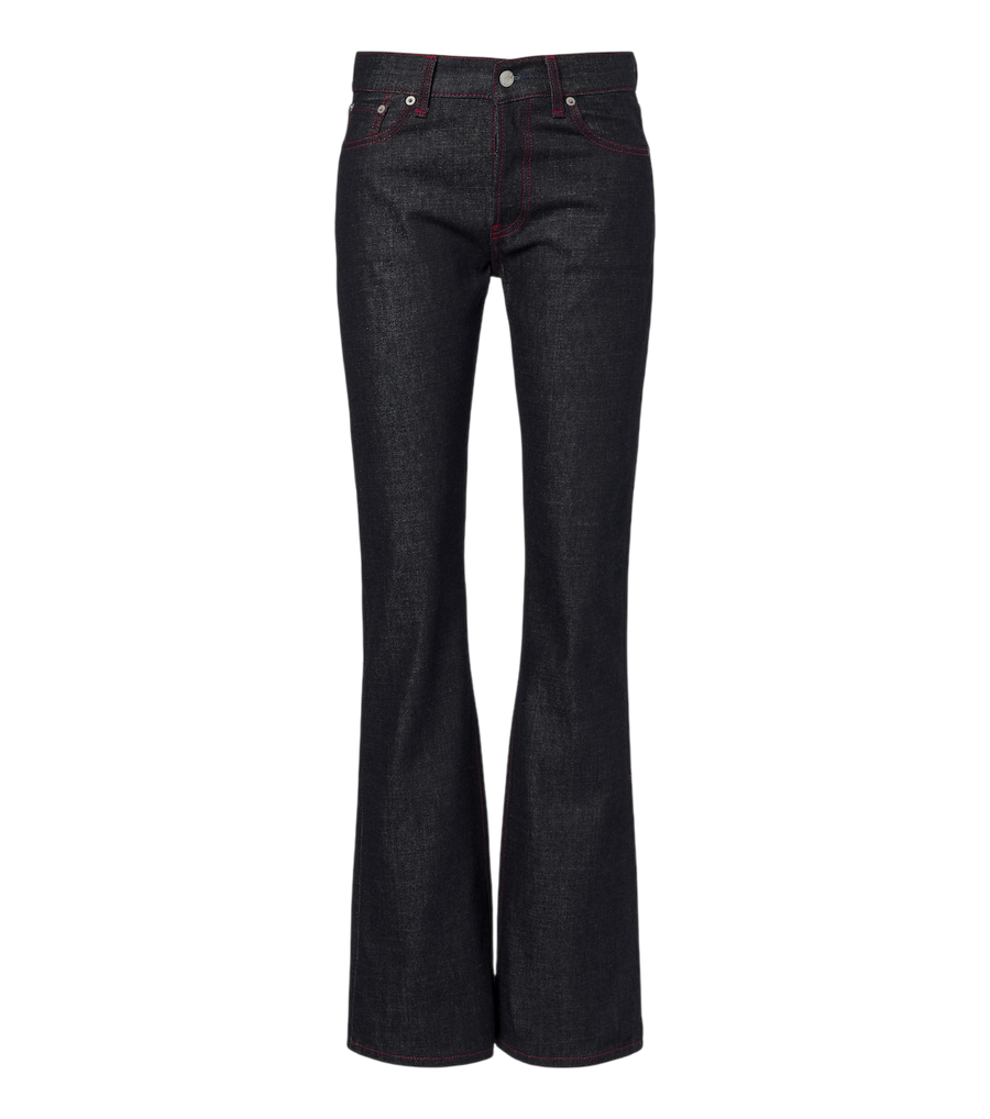 Acne Studios Re-Edition calças boca de sino