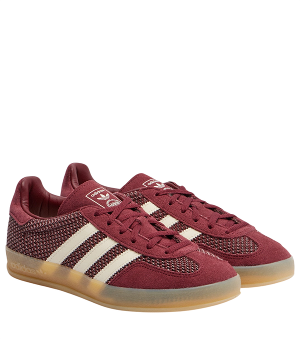 Adidas Gazelle Indoor suede-trimmed sneakers