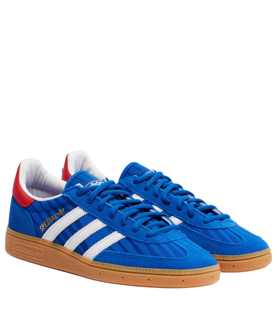 Adidas Handball Spezial leather-trimmed sneakers