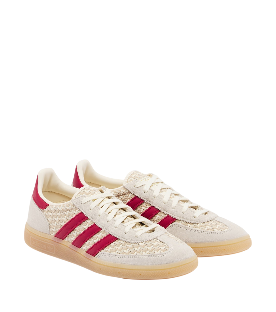 Adidas Handball Spezial suede-trimmed sneakers