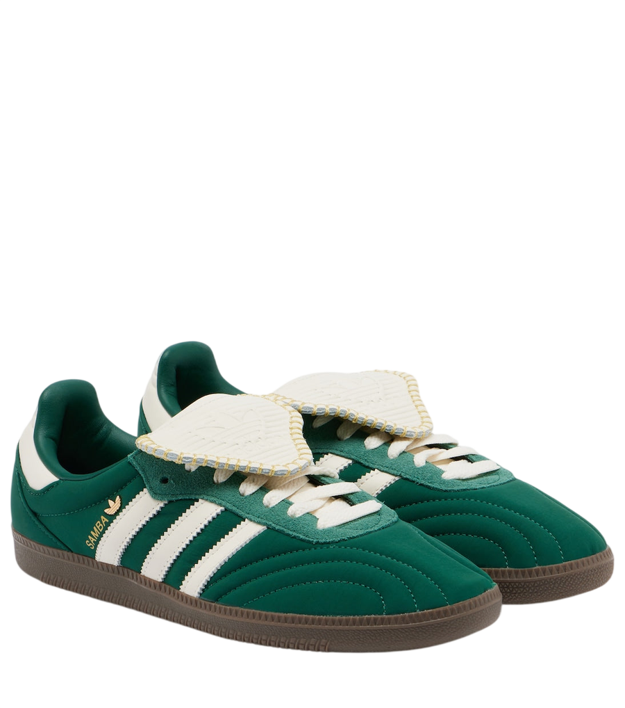 Adidas Samba LT suede-trimmed sneakers