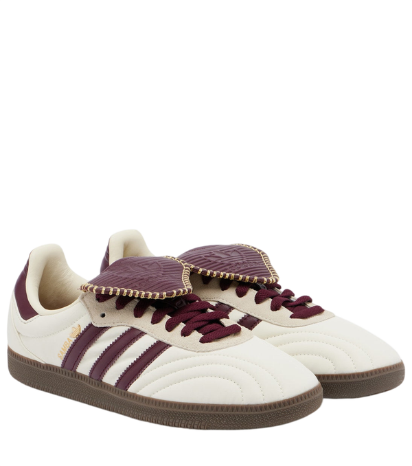 Adidas Samba LT suede-trimmed sneakers