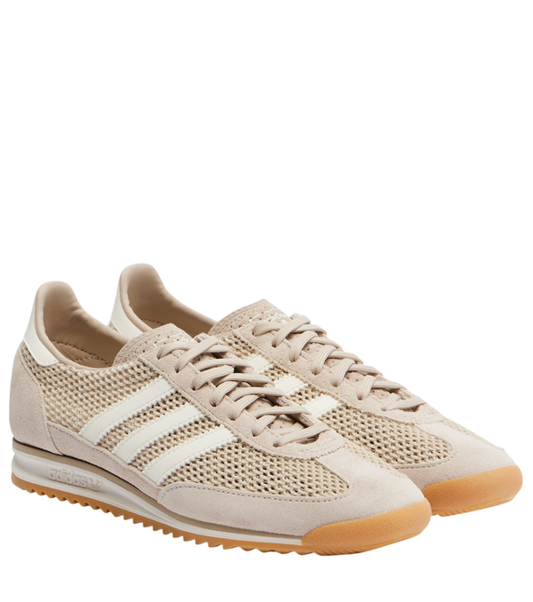 Adidas SL 72 OG suede-trimmed sneakers