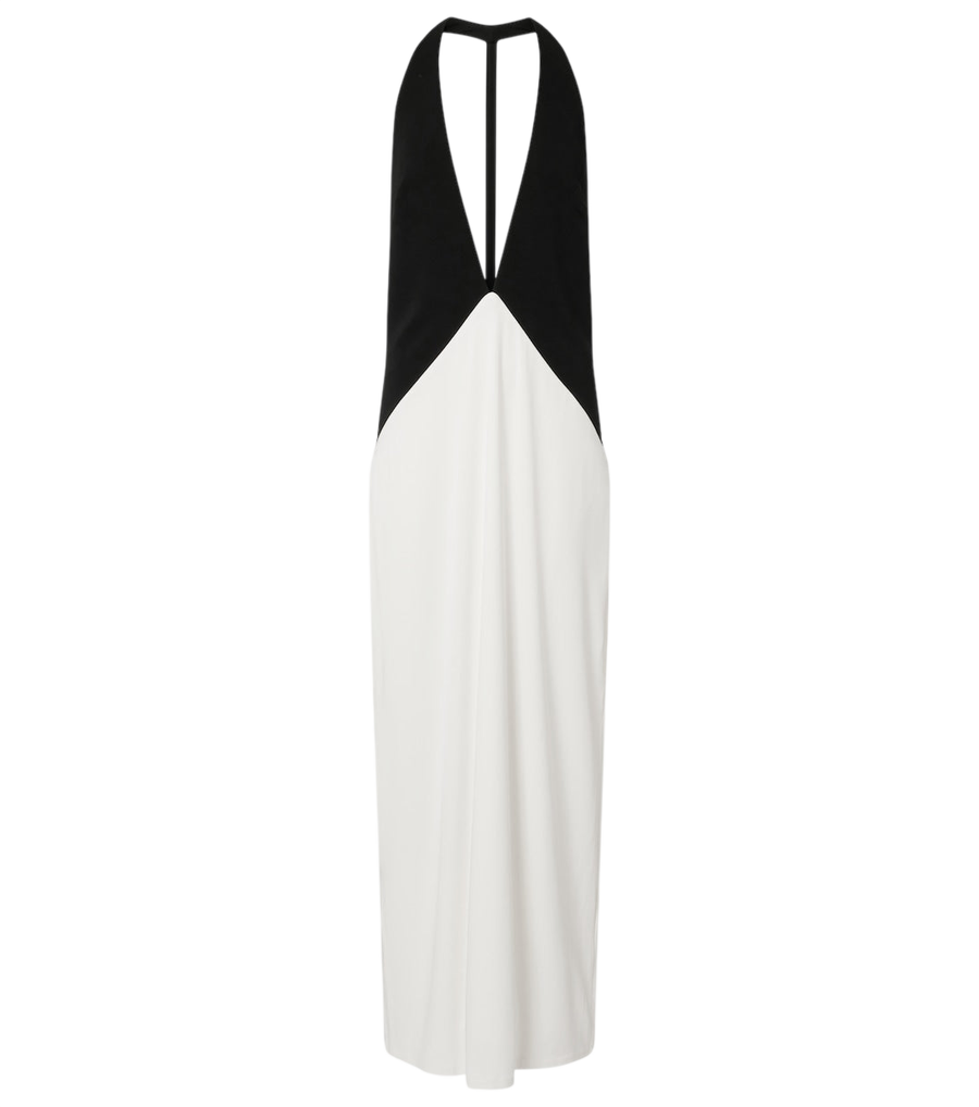 Robe longue en jersey dos nu Adriana Degreas