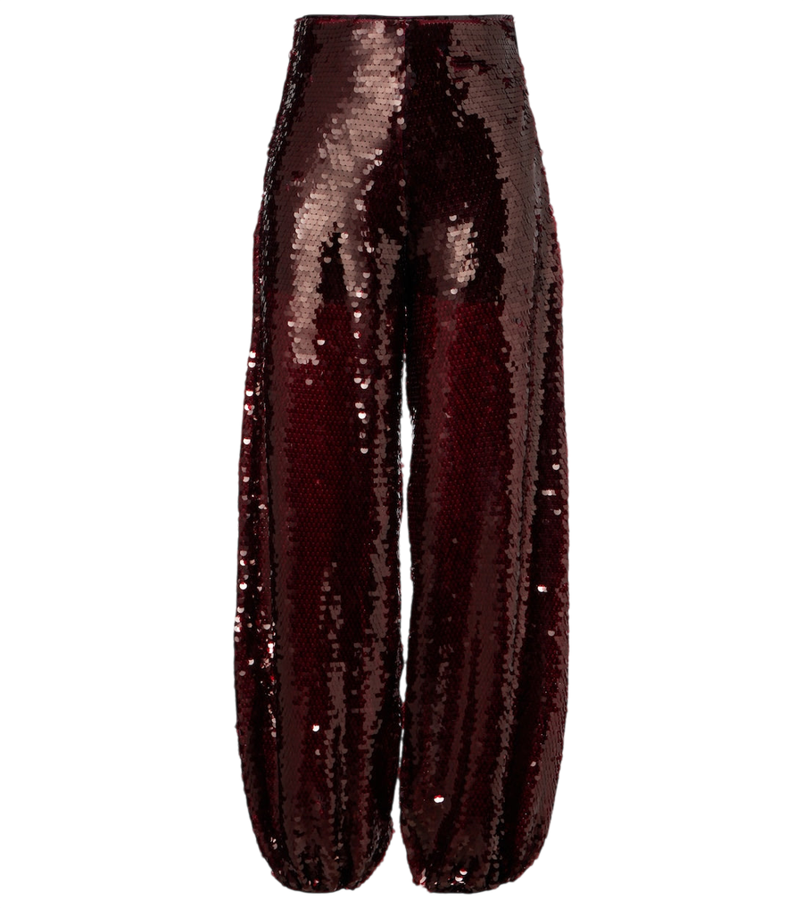 Adriana Degreas Sequined balloon pants