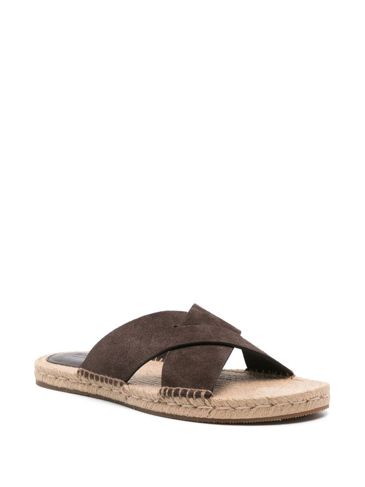 Zegna slip-on suede espadrilles