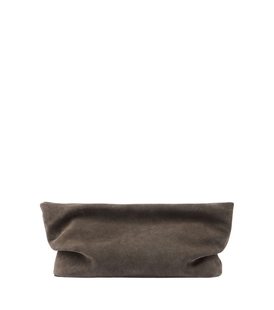 Aesther Ekme Nina Mini clutch de camurça