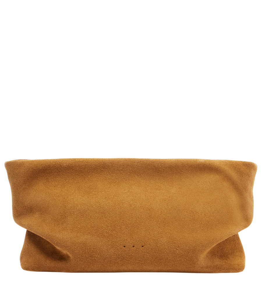 Bolso de mano pequeño de ante Nina de Aesther Ekme
