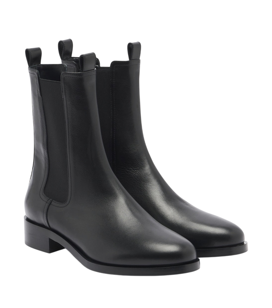 Aeyde Caspar leather Chelsea boots