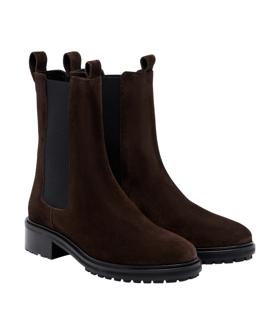 Aeyde Jack suede Chelsea boots