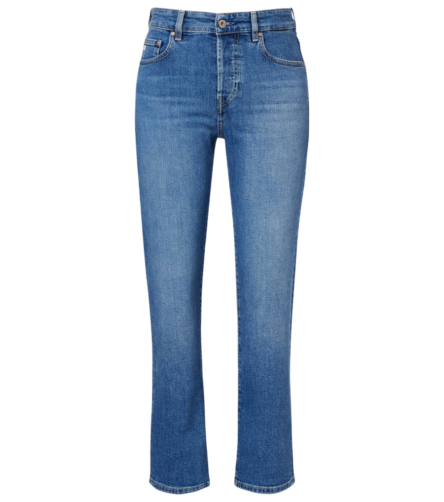 Vaqueros pitillo cortos de estilo americano de AG Jeans