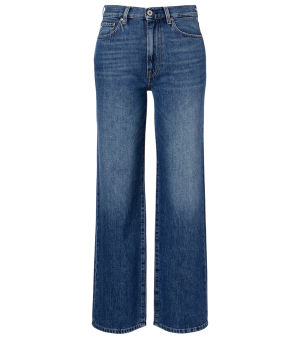 AG Jeans Jeans a gamba larga a vita alta Kora