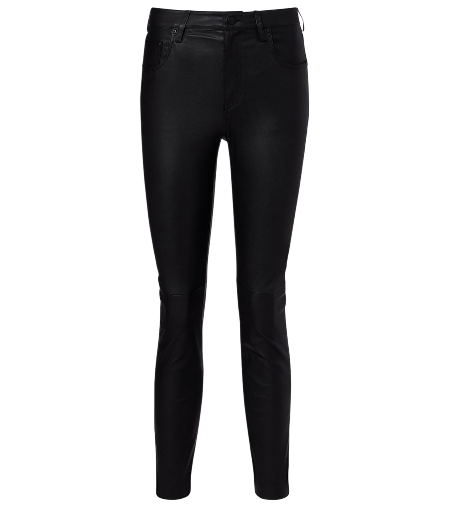 AG Jeans Mari leather skinny pants