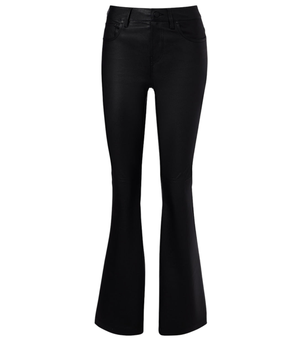 AG Jeans Sophie leather bootcut pants