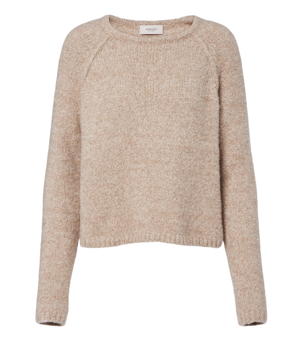 Agnona Cashmere, silk, and wool sweater