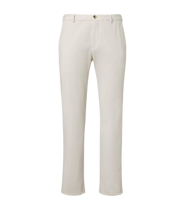 Agnona Cotton-blend straight chinos