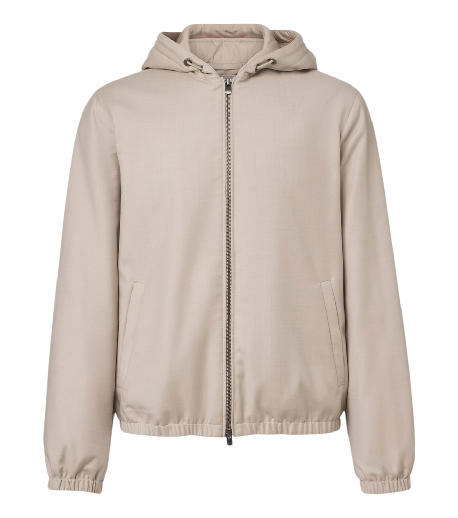 Agnona Hooded wool jacket