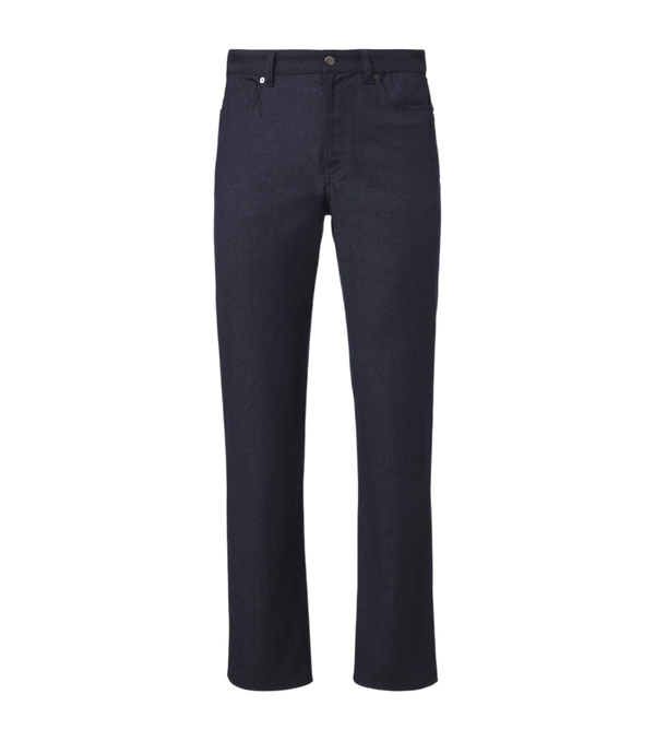 Agnona Mid-rise straight jeans